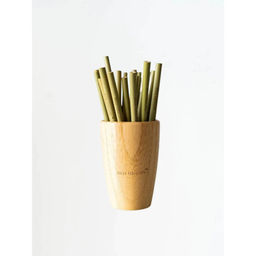 Eco Rascals - Pack Of Straws - Natural Bamboo