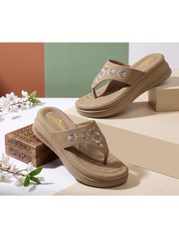 Aroom - Step Into Effortless Style With These Chic Sandals - Beige