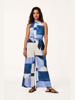 TERRA LUNA - Nori Multi-Coloured Printed Jumpsuit