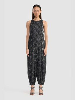 Perona - Iris Black Jumpsuit