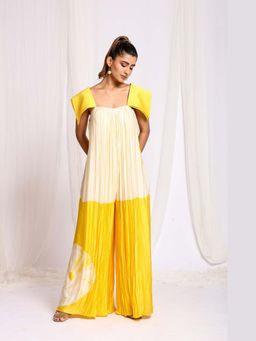 Ellemora - Yellow Ombre Shaded Jumpsuit