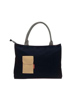 Harissons - Black Solid Tote Bag