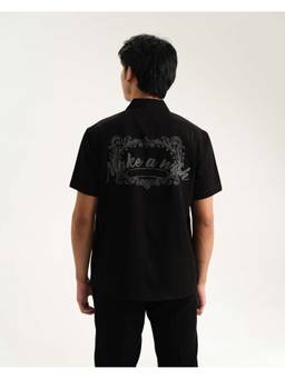Abees - Wish Code- 11:11 Printed Black Shirt