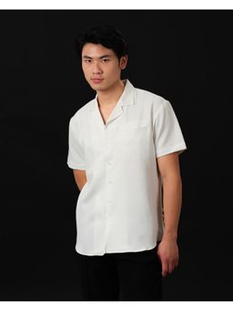 Abees - Faces Unfold White Shirt