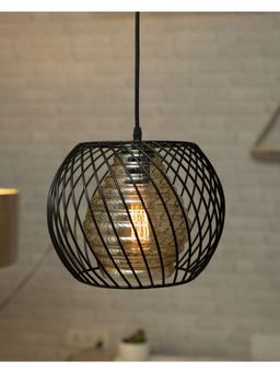 Homesake - Cage Pendant Lighting Glass Shades Oval