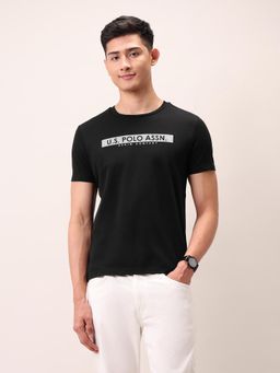 U.S. Polo Assn. Denim Co. - Men Brand Printed Outdoor T-Shirt