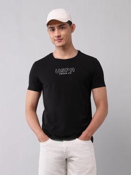 U.S. Polo Assn. Denim Co. - Men Brand Embossed Muscle Fit T-Shirt