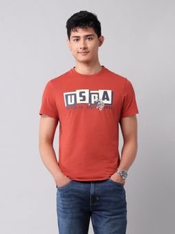 U.S. Polo Assn. Denim Co. - Men Brand Printed Muscle Fit T-Shirt