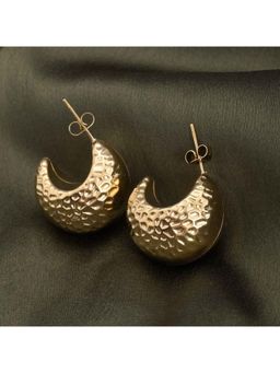 Palmonas - Hammered Dome Earrings for Womens Waterproof & Anti-Tarnish