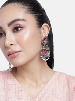 Abdesigns - High-Quality Ornamental Dual Tone Drop & Dangle Earring