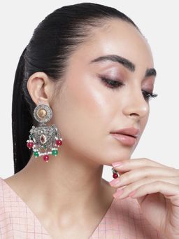Abdesigns - High Quality Dual Tone Drop & Dangle Earrings
