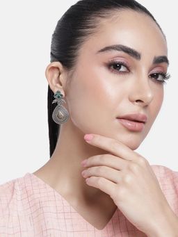 Abdesigns - High Quality Dual Tone Drop & Dangle Earrings