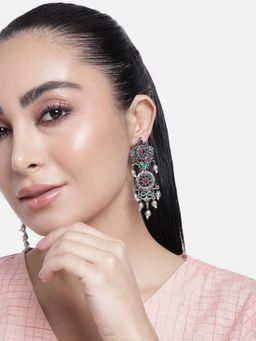 Abdesigns - Timeless High Quality German Silver Drop & Dangle Earrings