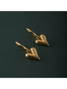 Palmonas - Swaying Heart Earrings for Womens Waterproof & Anti-Tarnish