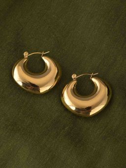 Palmonas - Golden Adore Hoop Earrings