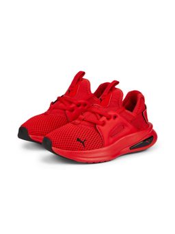 Puma - Soft Enzo Evo Ps Kids Red Casual Shoes