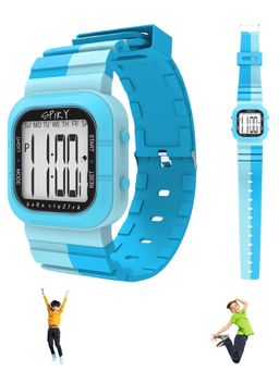 Spiky - Blue Multi-Functional Digital Sports Watch (S)