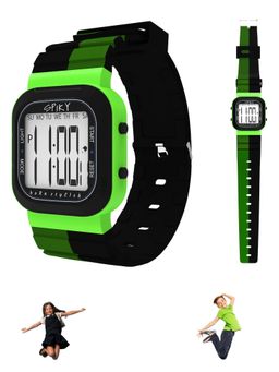 Spiky - Black Multi-functional Digital Sports Watch (S)