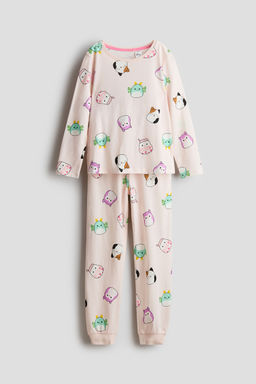 H&M - Girls Pink Jersey Pyjamas