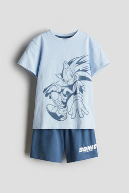 H&M - Boys Blue Printed Pyjamas