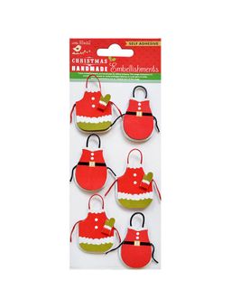 Little Birdie - Christmas Embellishments Christmas Apron (Pack of 3)