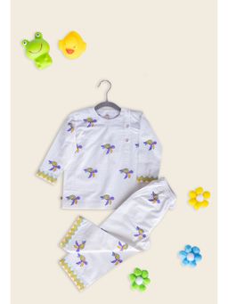 ADYA - Peek-A-Boo Kids Kurta with Pyjama (Set of 2)