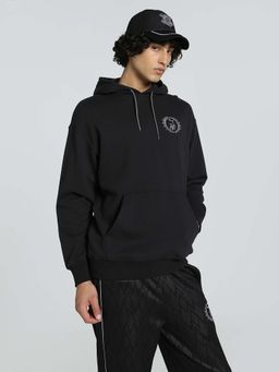 Puma - HARRY POTTER Unisex Relaxed Fit Graphic Black Hoodie