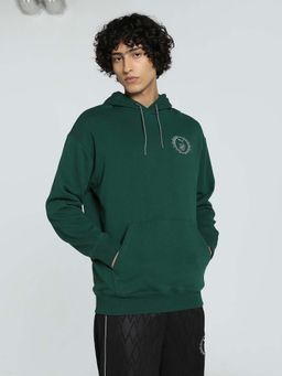 Puma - HARRY POTTER Unisex Relaxed Fit Graphic Green Hoodie