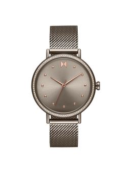 MVMT - Crystal Dot Quartz Taupe Round Dial Womens Watch - 28000133-D