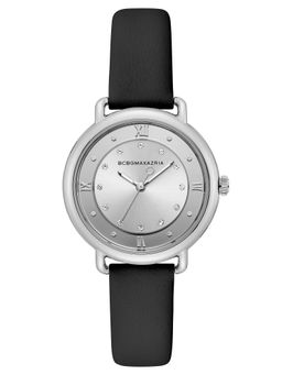 BCBGMAXAZRIA - MAXAZRIA Quartz Cubic Zircona Silver Round Dial Women's Watch - BG50911001