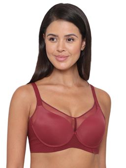 Wacoal - Womens Franca Padded Full Cup Everyday Wear T-Shirt Bra - Maroon