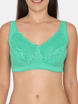 Zivame - True Curv Single Layered Super Support Bra - Billiard