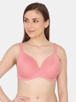 Zivame - True Curve Padded Wired 3/4Th Coverage Supper Support Bra - Mauveglow