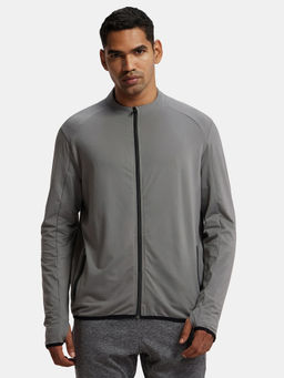 Jockey - SP17 Men Soft Touch Microfiber Elastane Active Wear Jacket - Quiet Shade