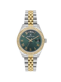 Daniel Klein - Women Premium Green Dial Analog Watch - DK.1.13867-5 (M)