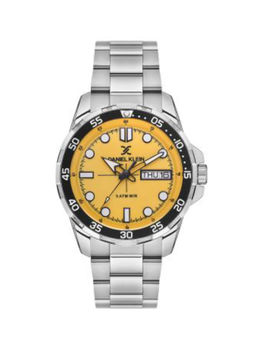 Daniel Klein - Men Premium Men Yellow Dial Analog Watch - DK.1.13884-4 (M)