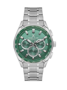 Daniel Klein - Men Exclusive Green Dial Analog Watch - DK.1.13901-2 (M)