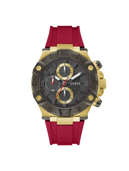 Guess - Men Sport Black Dial Analog Watch - GW0802G2 (M)