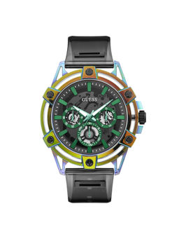 Guess - Men Trend Black Dial Analog Watch - GW0806G5 (M)