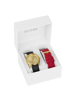 Guess - Women Box Sets Gold Dial Analog Watch - U1427L1M (M)
