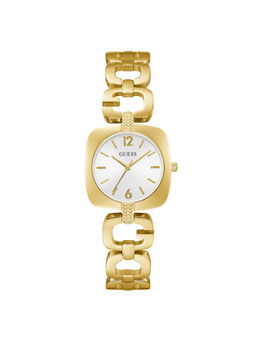 Guess - Women Bejewelled White Dial Analog Watch - U1441L2M (M)