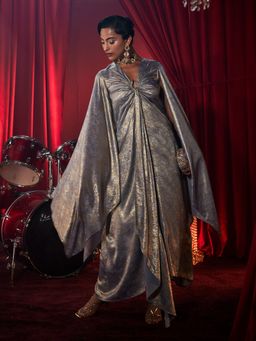 House of Fett - Venus Buckel Gown - Blue