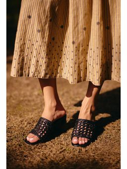 Vanilla Moon - Denee Slip On Heels - Black