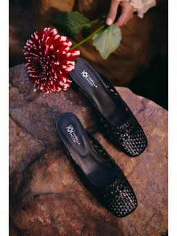 Vanilla Moon - Latvia Mules Heels Slip On Heels - Black