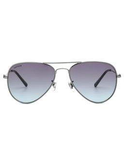 Tommy Hilfiger - Men Blue Lens Round Frame Sunglasses