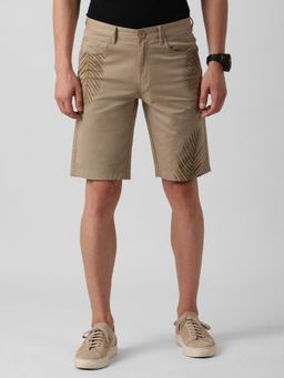 Lee - Mens Justin Beige Shorts Slim