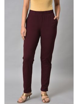 Elleven - Red Cotton Jersey Pants