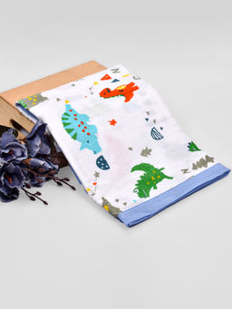 Moms Home - Organic Cotton Baby Muslin Dohar - DinoPark