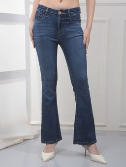 CRIMSOUNE CLUB - Blue Women Boot Cut Jeans