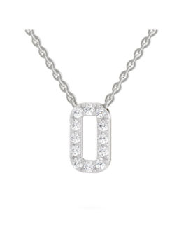 Sparkles - Oval Lab Grown Diamonds Pendant 0.53 Ct 14K Silver